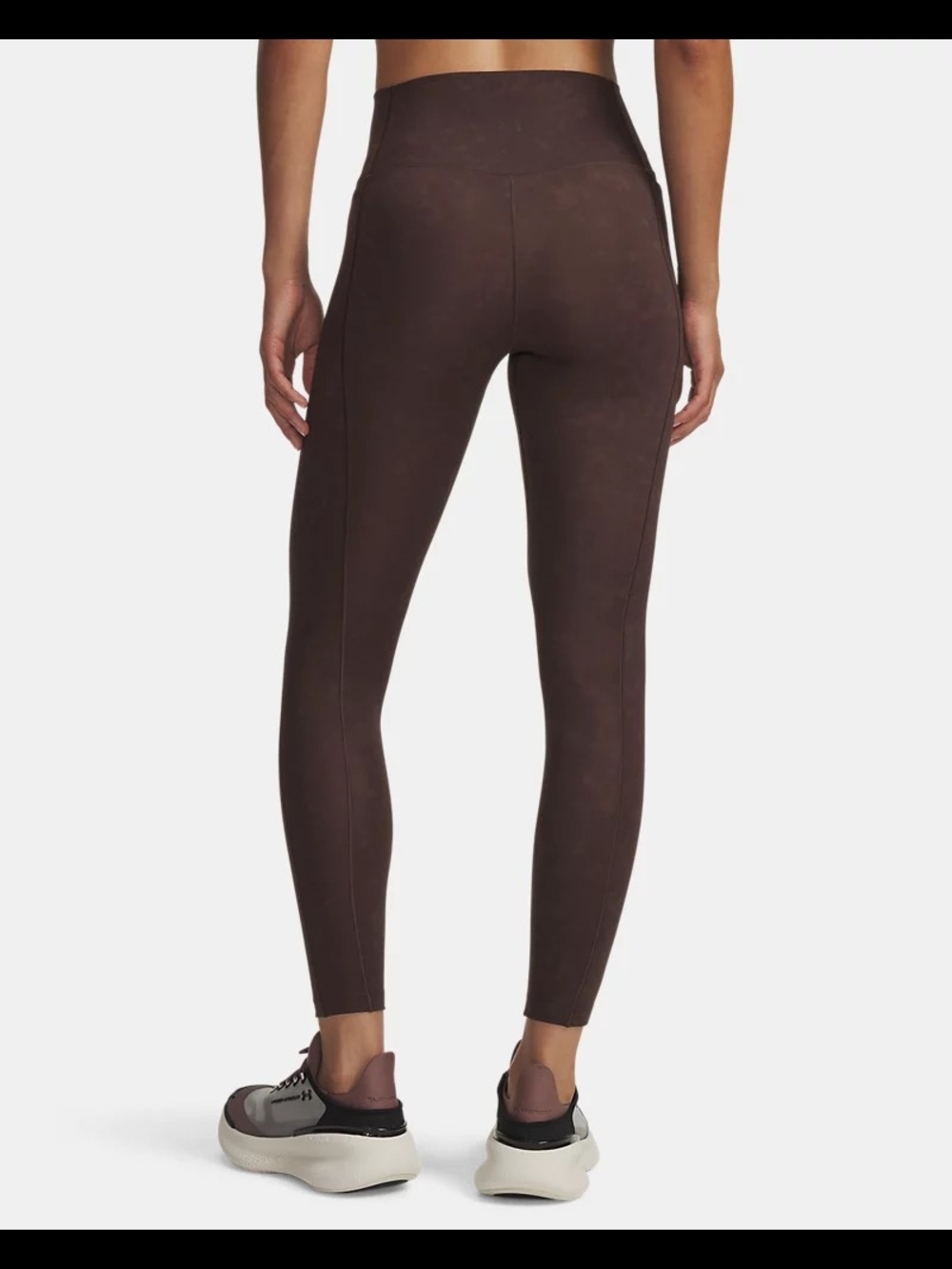 NWT Under Armour Meridian Suede Effect Leggings - Picture 2 of 9